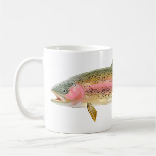 ニジマス釣り コーヒーマグカップ