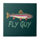 ニジマス釣り タイル (正面)