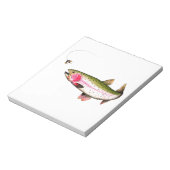 ニジマス釣り ノートパッド (回転)