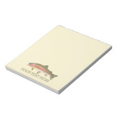 ニジマス釣り ノートパッド (回転)