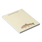 ニジマス釣り ノートパッド (アングル)