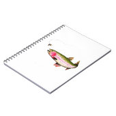 ニジマス釣り ノートブック (左側)