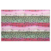 ニジマス釣り ファブリック (ファットクウォーター)