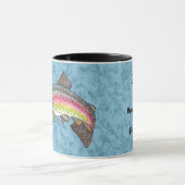 ニジマス釣り マグカップ (中央)