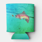 ニジマス釣り 缶クーラー (裏面)