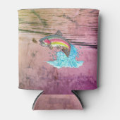 ニジマス釣り 缶クーラー (正面)