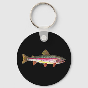 ニジマス魚 キーホルダー