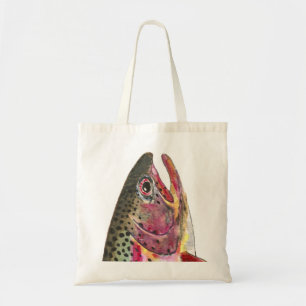 ニジマス魚 トートバッグ