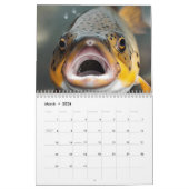 ニジマス2024 カレンダー (3月 2026)