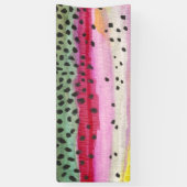 ニジマス·オンコリンチュス·ミキス 横断幕 (縦)