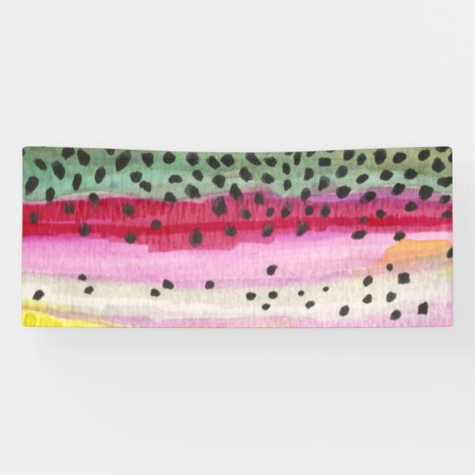 ニジマス·オンコリンチュス·ミキス 横断幕 (横)