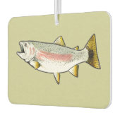 ニジマス カーエアーフレッシュナー (左)