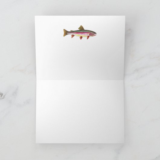 ニジマス カード (内部)