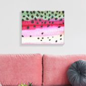 ニジマス キャンバスプリント (インサイチュ (リビング))