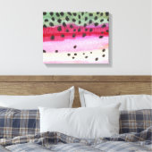 ニジマス キャンバスプリント (インサイチュ (寝室))