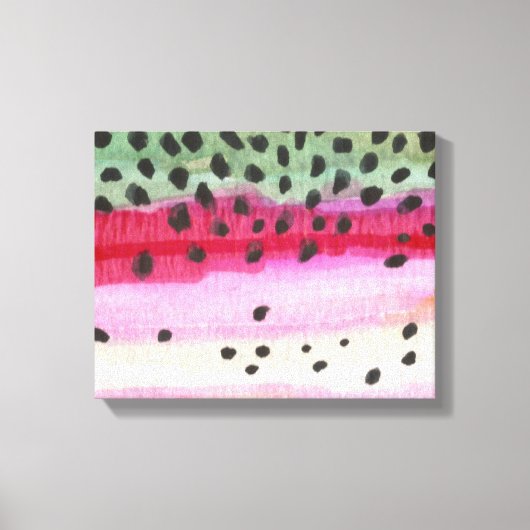 ニジマス キャンバスプリント (正面)