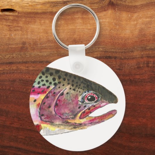 ニジマス キーホルダー (正面)