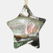 ニジマス セラミックオーナメント (左)