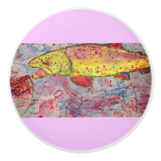 ニジマス セラミックノブ (正面)