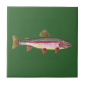 ニジマス タイル (正面)