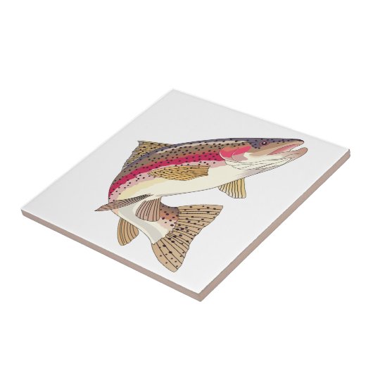 ニジマス タイル (側面)