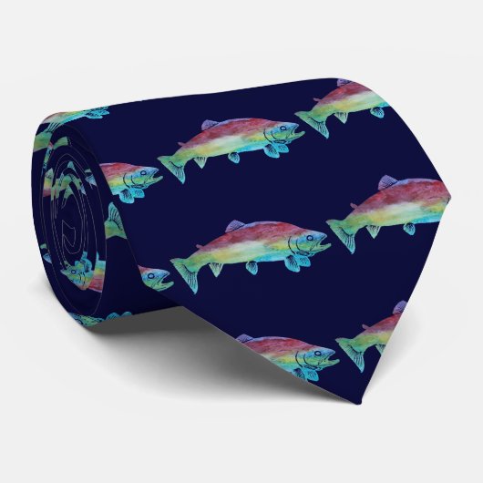 ニジマス ネクタイ (ロール)