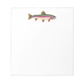 ニジマス ノートパッド (正面)