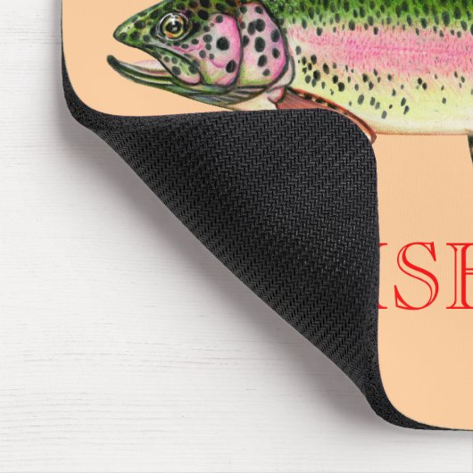 ニジマス マウスパッド (コーナー)