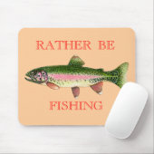 ニジマス マウスパッド (マウス)