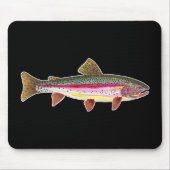 ニジマス マウスパッド (正面)