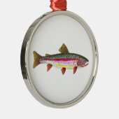 ニジマス メタルオーナメント (右)