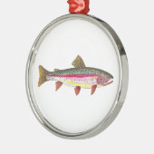 ニジマス メタルオーナメント (左)