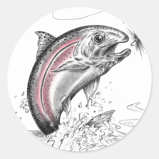 ニジマス ラウンドシール (正面)