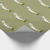 ニジマス ラッピングペーパー (角)