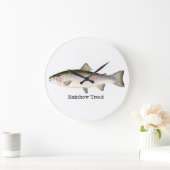 ニジマス ラージ壁時計 (ホーム)