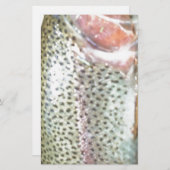 ニジマス 便箋 (正面/裏面)