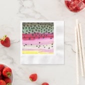 ニジマス 縁ありカクテルナプキン (インサイチュ)