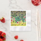 ニジマス 縁ありカクテルナプキン (インサイチュ)