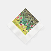 ニジマス 縁ありカクテルナプキン (角)