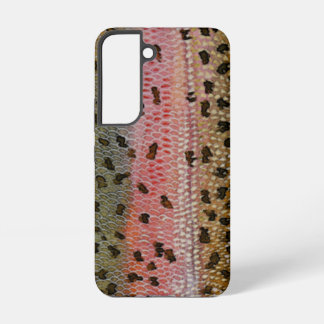 ニジマス 魚の皮 柄 SAMSUNG GALAXY S22ケース