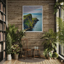 ニストポイントライトハウスキャンバス印刷 – スカイアイ島