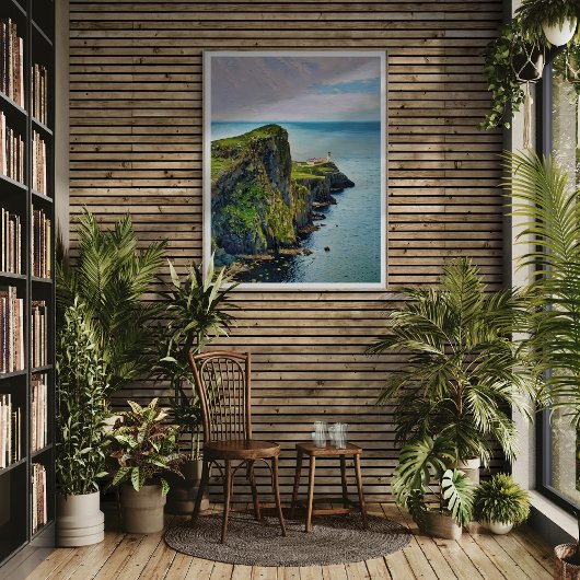 ニストポイントライトハウスキャンバス印刷 – スカイアイ島 キャンバスプリント