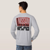 ニスモ日産オールドロゴ Tシャツ (裏面フル)