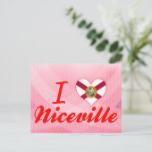 ニスヴィル、フロリダが大好き ポストカード (スタンド正面)