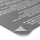 ニセの信条 ポスター (角)