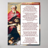 ニセの信条 ポスター (正面)