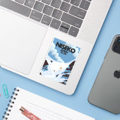 ニセコジャパンスキープリント シール (ノートパソコンとiPhone)