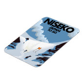 ニセコジャパンスキープリント マグネット (左側)