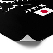 ニセコ日本スキーリゾート北海道日本山岳 ポスター (角)