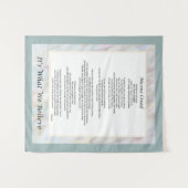 ニセンクリードタペストリー祈りの言葉ウォールデコール タペストリー (正面(横))